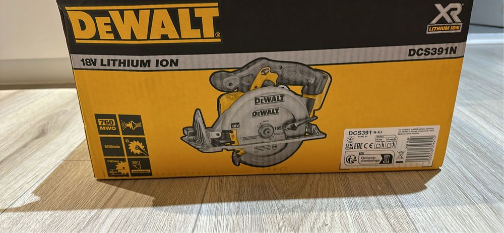 Circular Dewalt 18v DCS391 , produs nou / sigilat , fabricatie 2025