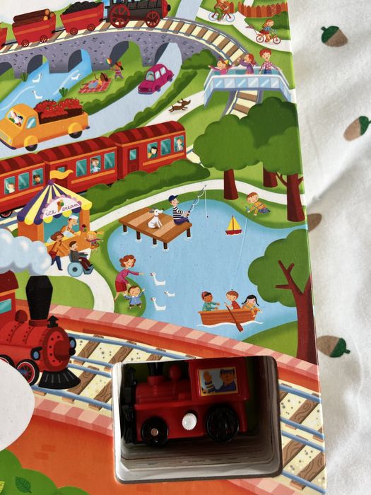 Carte usborne wind-up train