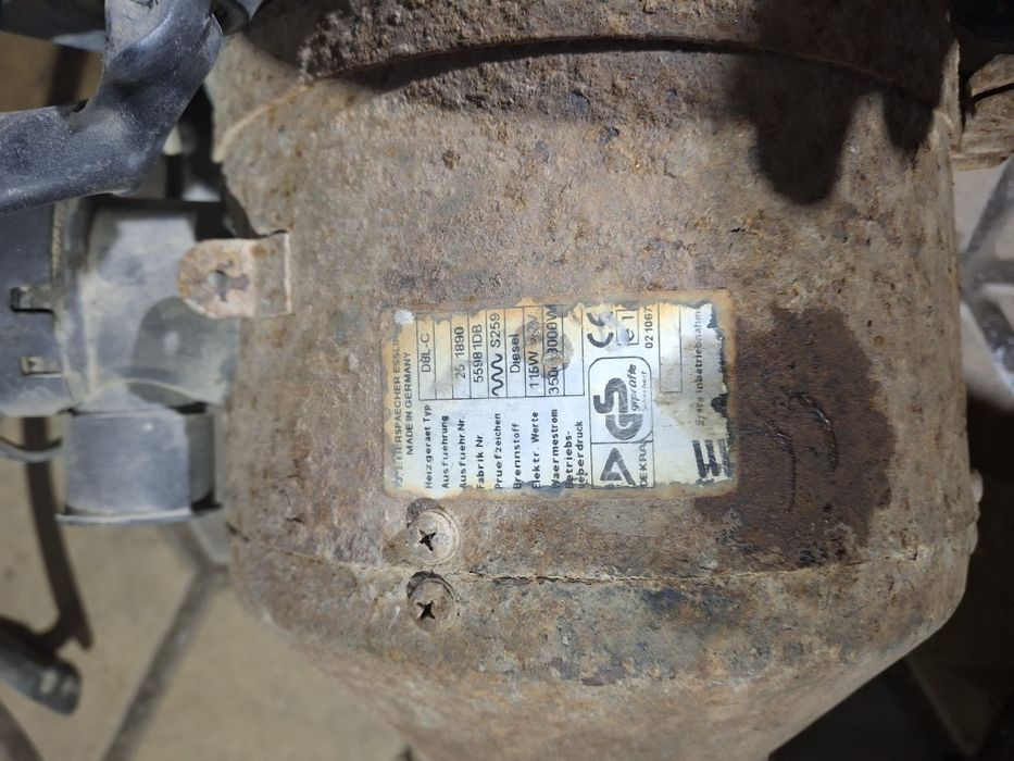 Отопитель дизель 12в на запчасти