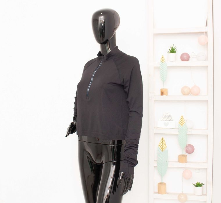 lululemon Swiftly Tech 1/2 Zip 2.0 дамска блузка за тренировки US10 L