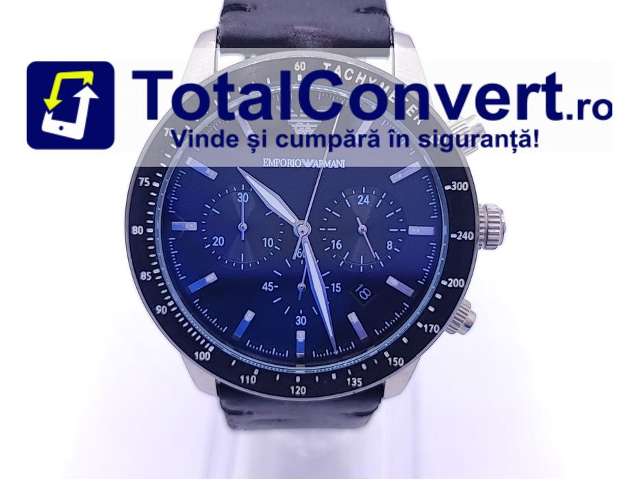 Emporio Armani AR-11243 barbatesc curea, Garantie 24 luni | #D85073