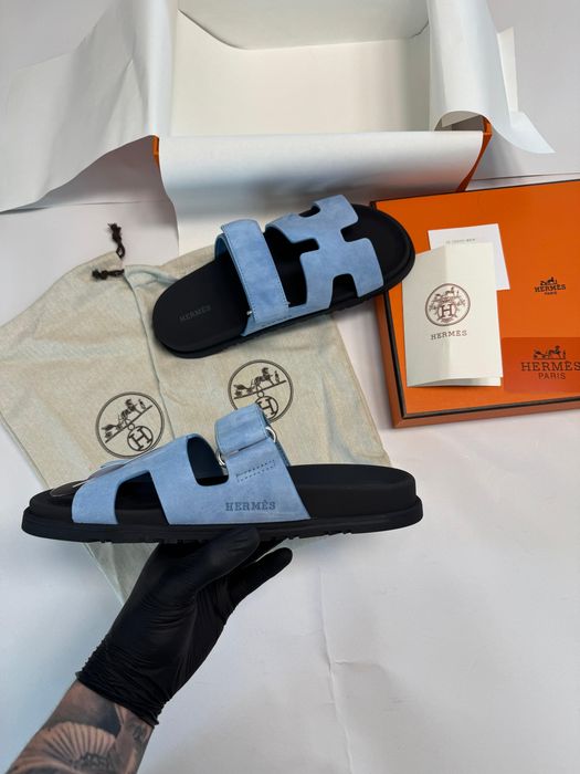 *PREMIUM* Papuci Hermès , Full Box, Mărimi 35/41 , 100% Piele Naturală