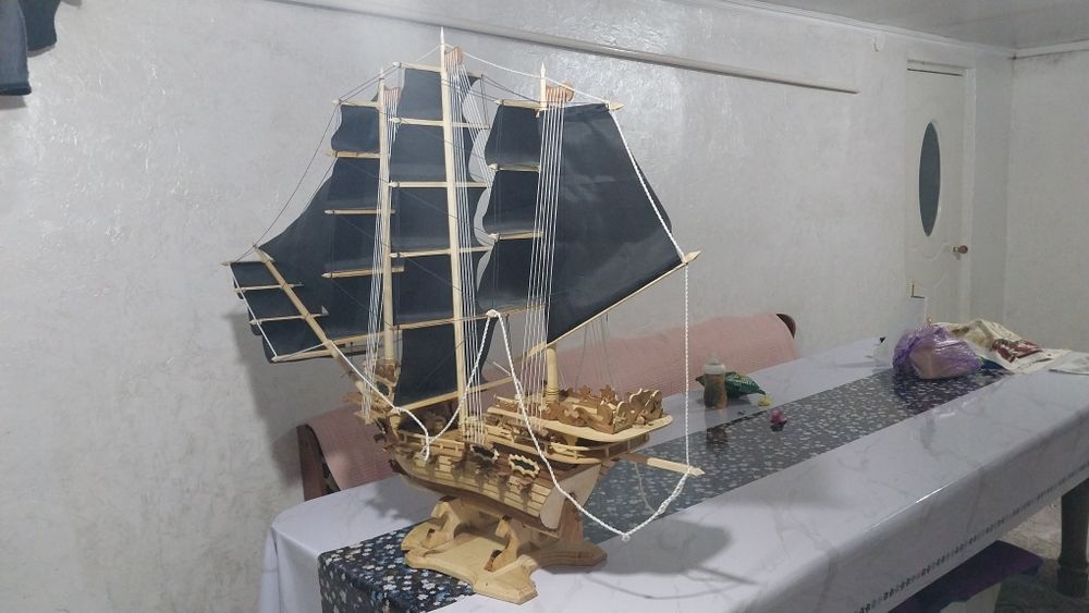 Корабль ручная работа