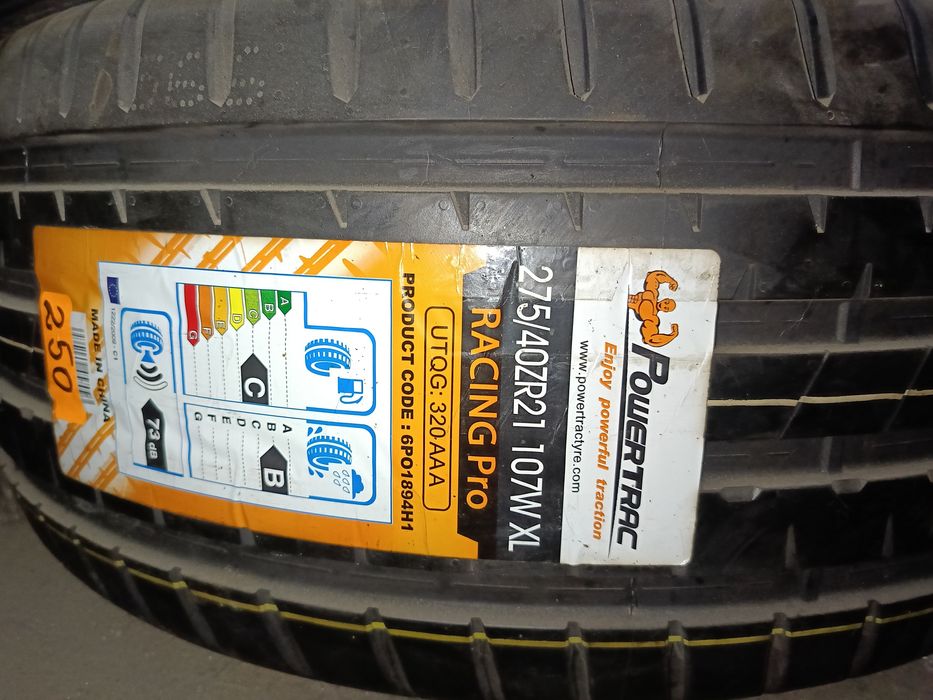 Нови летни-21цола-275/40-,"POWERTRAC"с монтаж и балан