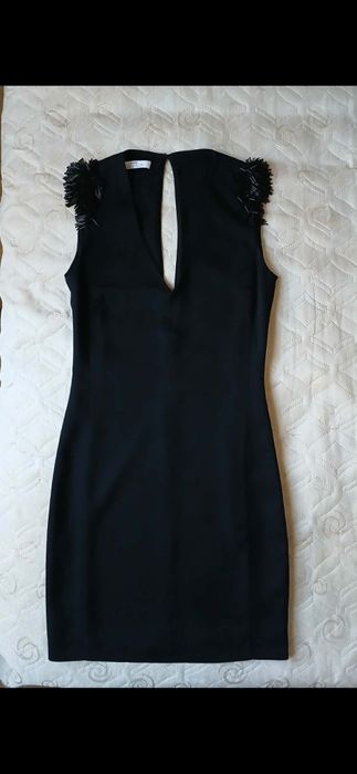 Елегантна рокля MNG и чантичка от естествена кожа