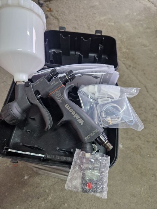 Краска пулт Walcom 2 штук, 1,3 и1,4 сопля