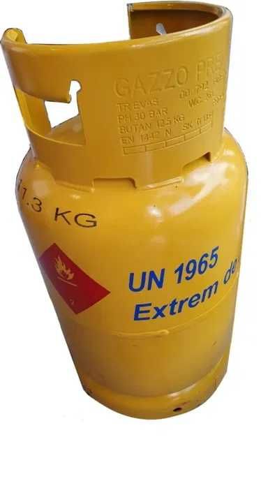 Butelie aragaz cu guler, plină - sigilata