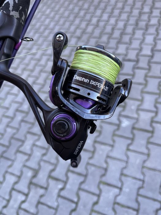 Въдица Delphin TOCXIC 7-30гр с макара Delphin IXPera 3T