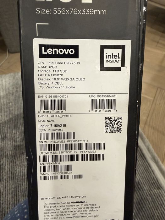 Lenovo legion 7i rtx 5070