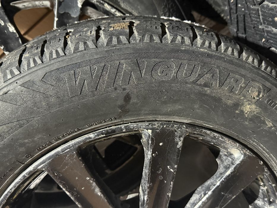 Продам шины зимние с дисками или обмен