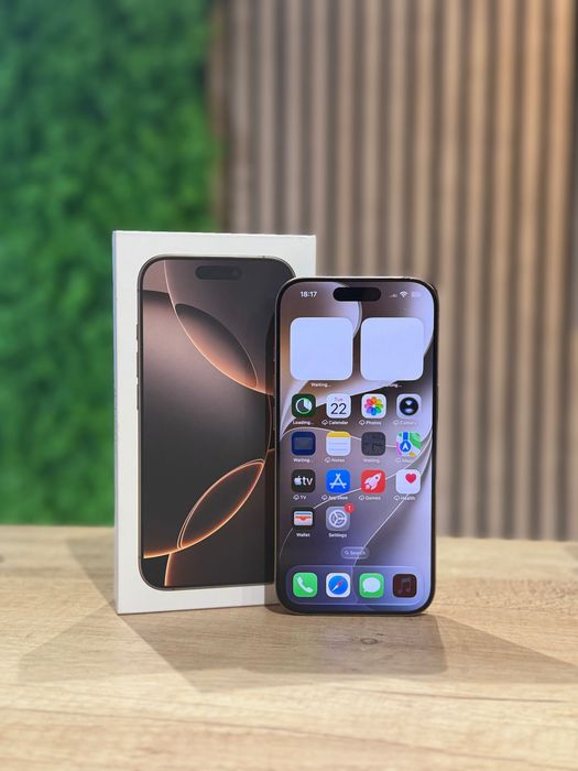 Phone 16 Pro 128Gb Desert/Baterie92%/Garantie 12 luni @atsgsm.ro