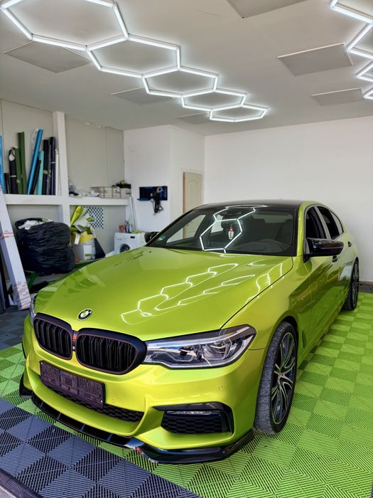 Bmw 530d X-drive M-paket 2018 fara daune, km reali