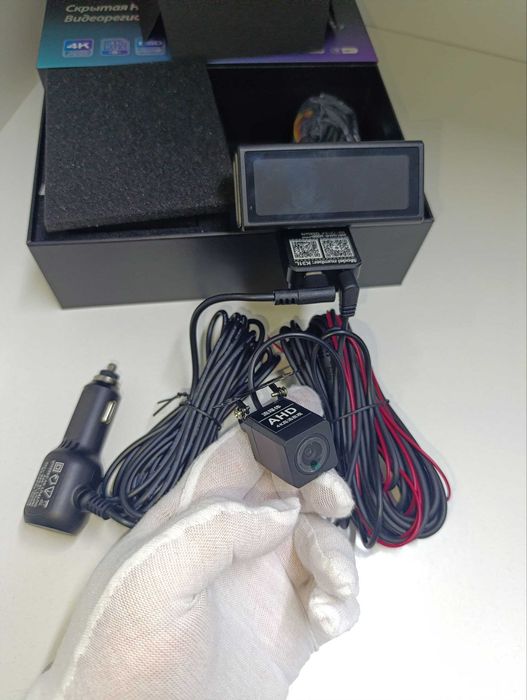 Videoregistrator 2ta kamera K31L 4K WiFi Avto  (Mini  HD Kamera)