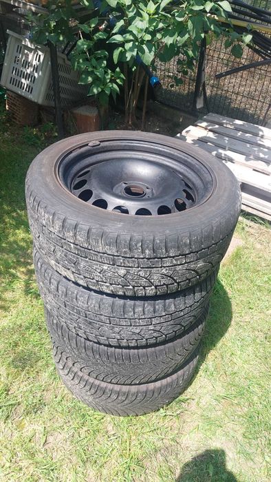 Set 4 cauciucuri+janta 225x50R17 Peugeot 3008 iarna/vara