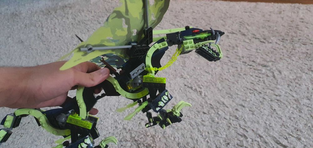 Lego ninjago dragon morro 70736