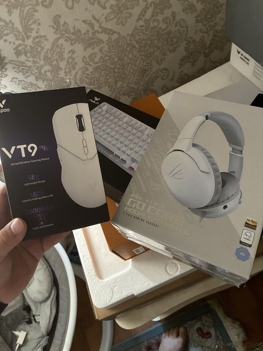 Эксклюзив !!! премиальный игроовой комплект White Edition