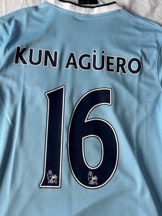 Tricou Aguero Man City retro premier league