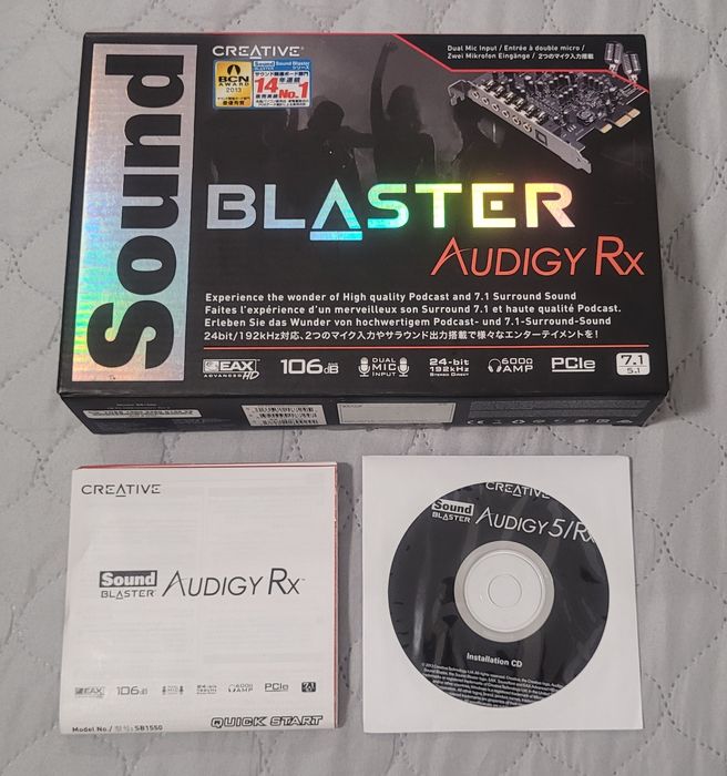 Placa de sunet Creative Audigy Rx