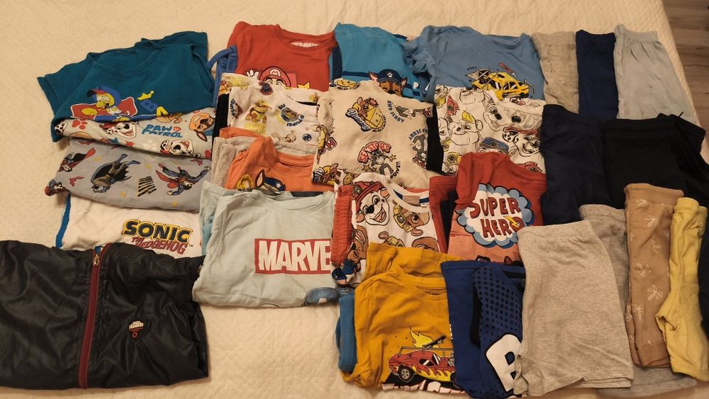 Голям лот летни дрехи размер 122