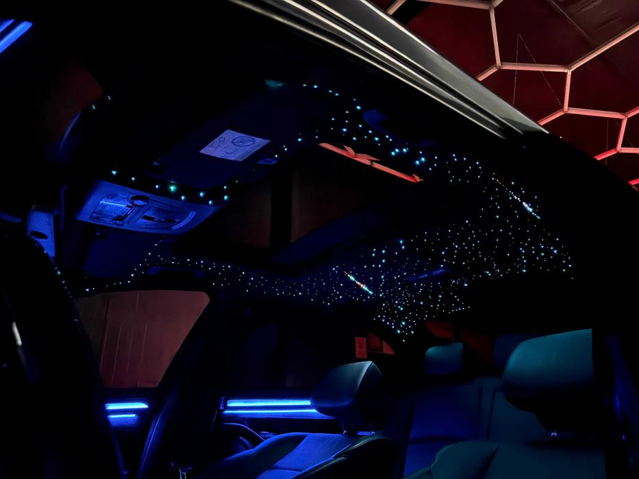 Retapitare Plafon Bmw Material Textil/Alcantara/Stele/Lumini Plafon