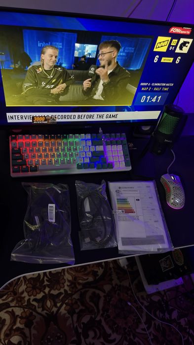 Новый монитор 75 hz LG 22