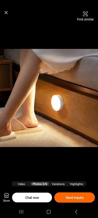 Sensorli led chirog xitoy mahsulot optomga