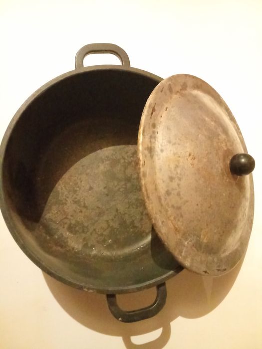 Мантоварка,казан советских времён.