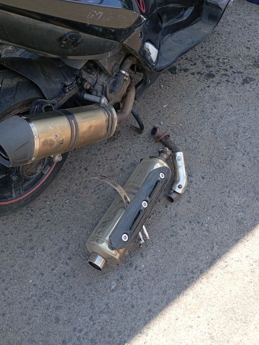 Gilera Nexus 500 cc sunet brutal