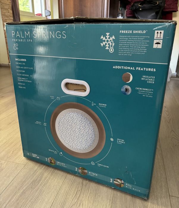 Cadă de hidromasaj gonflabilă