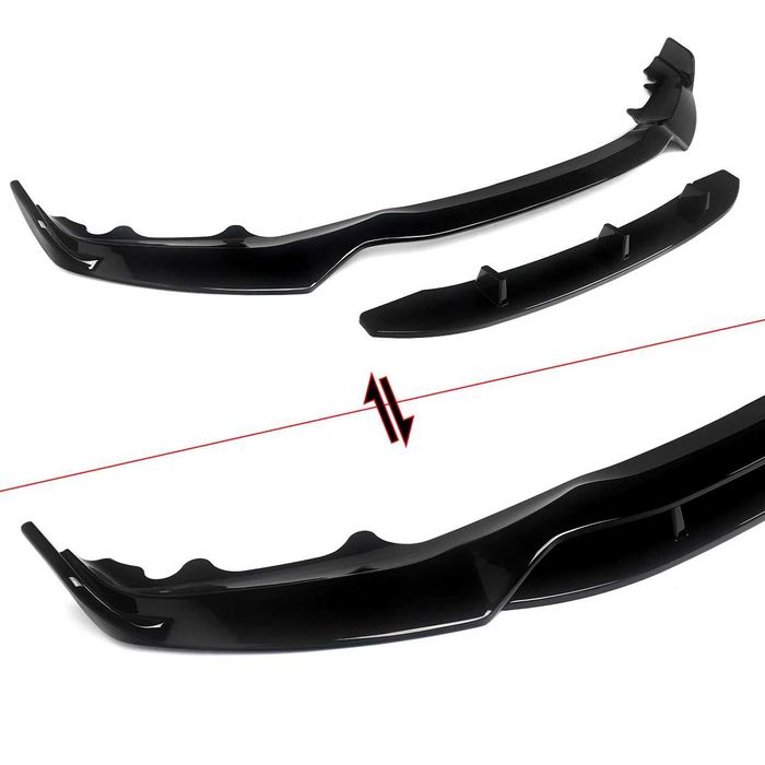 Prelungire Lip Bara Fata M Extensie BMW X5 F15 Model Maxton, Lucios