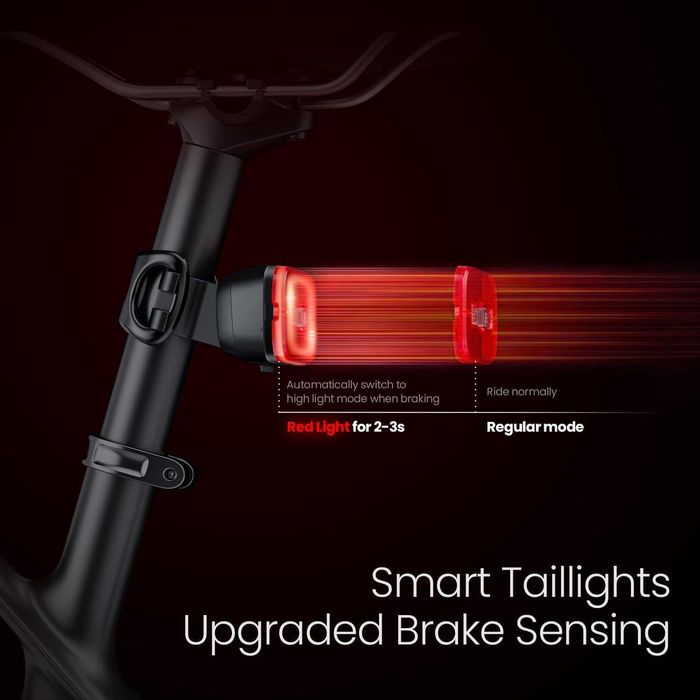 Lanterna pentru bicicleta fata+spate LED
