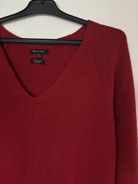 Bluza superba Massimo Dutti - bumbac si lana - marime S/36 - noua