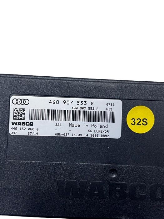 Modul Unitate De Control Suspensie Pneumatica (Spate) Audi A8 Iii 4H2, 4H8, 4Hc, 4Hl 2009 - 2018 4G0907553G
