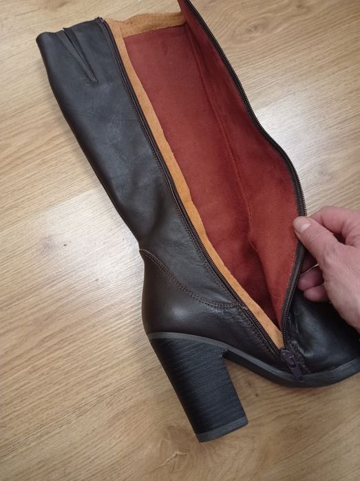 Ботуши естествена кожа /Yokono/кафяви/