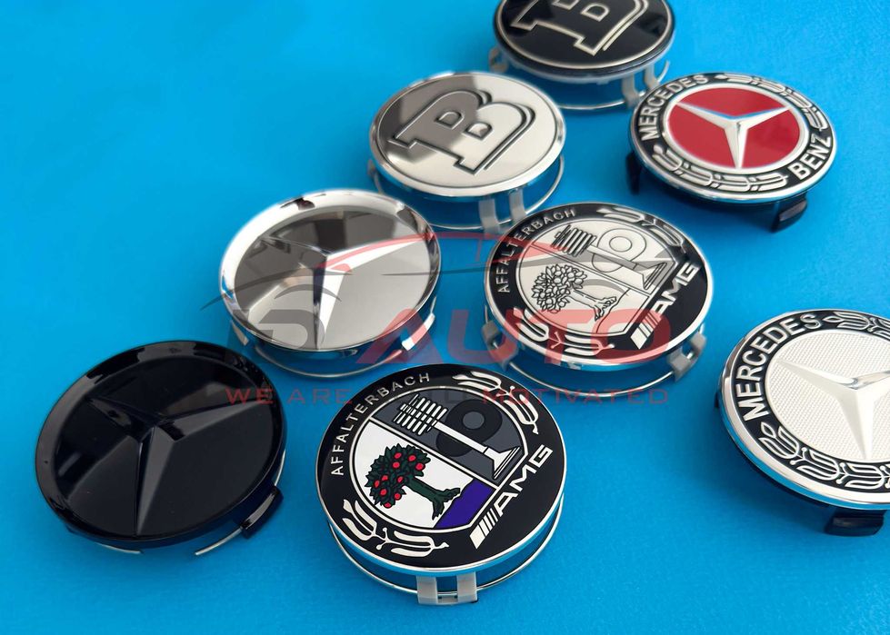 Капачки за джанти Mercedes, AMG Мерцедес w211 w203 w220 w210 w204