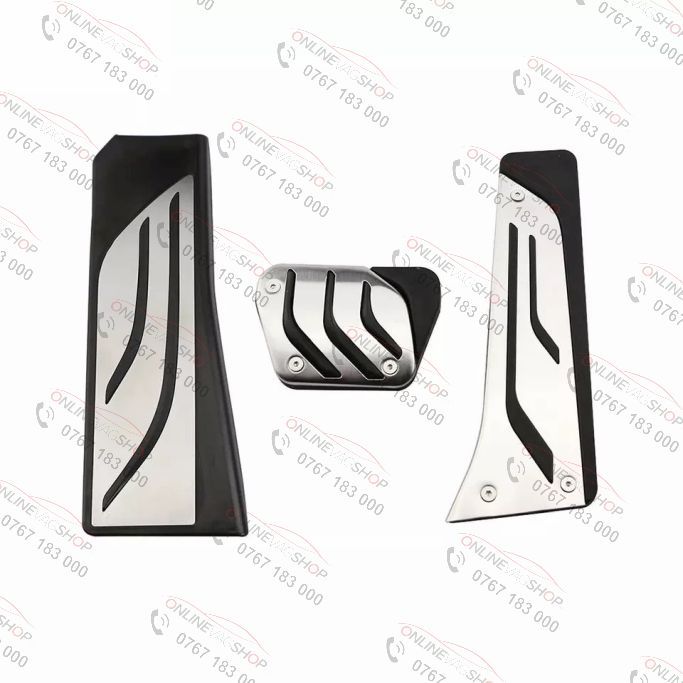 Pedale inox BMW F10,G30,F01, X3, X4, Z4, F11