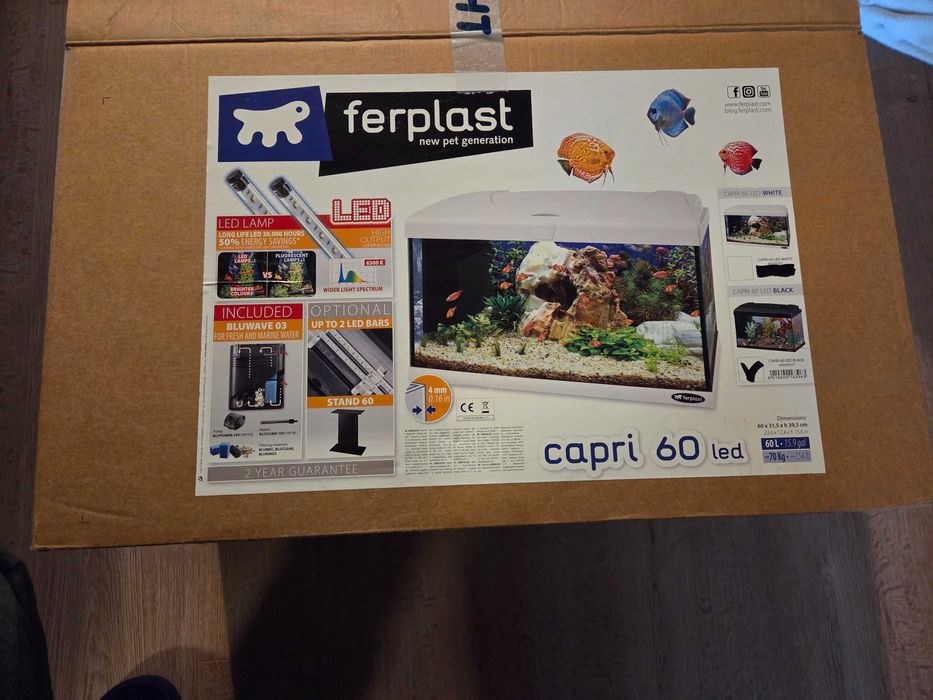 Аквариум Ferplast Capri 60 led