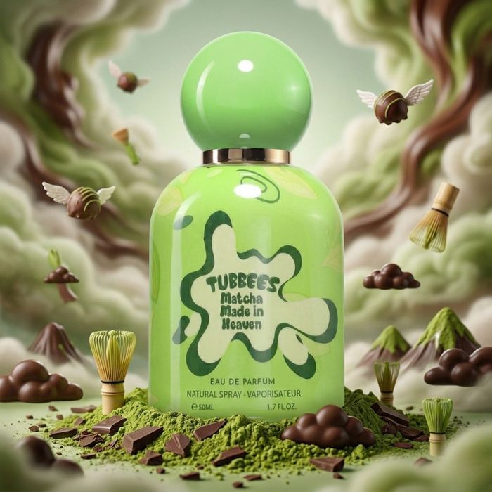 Детски парфюм с нотки на матча и шоколад Tubbees Matcha Made In Heaven, 50 мл