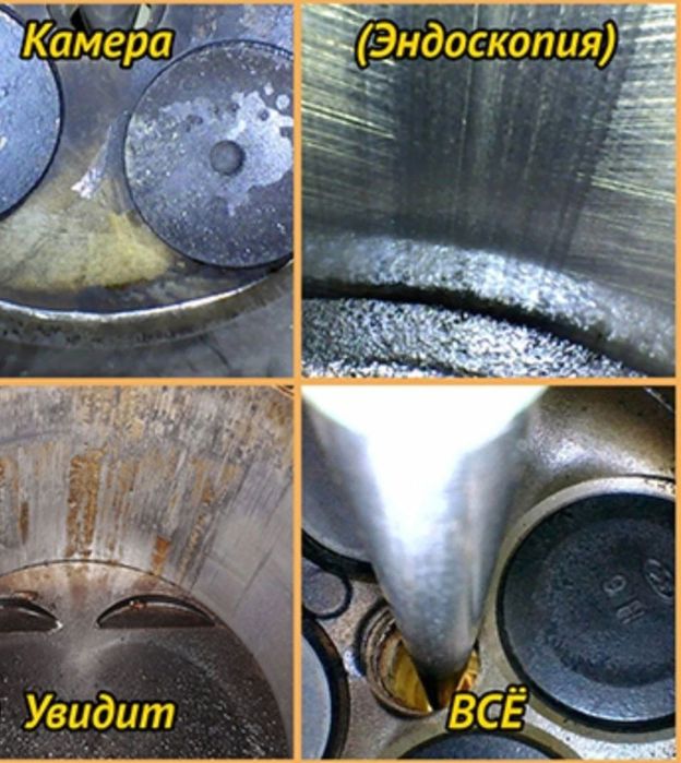 Эндоскоп Услуга  по проверке ДВС и ГБЦ