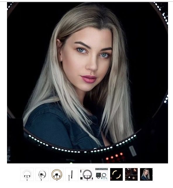 Ring Light Profesional FalconEyes Bi-Color 3200-5600