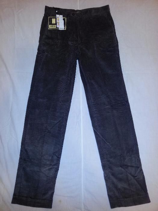 Pantaloni jeans catifea GreenLand Italy 42cm in talie, 122cm lungime