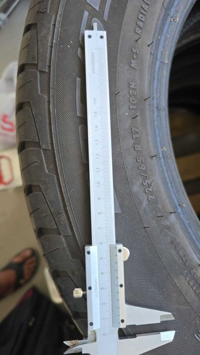 4 употребявани летни гуми 225/65 R17