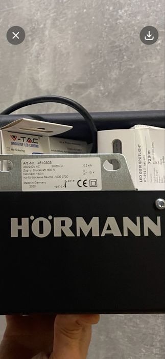 Hörmann RenoMatic 2750x2250 с ProMatic 4, Anthracite Grey CH 7016