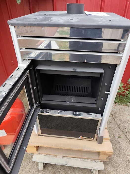Centrala lemne 29kw 160m2 calorifere
