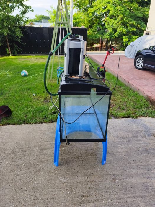 Acvariu+pompa externa