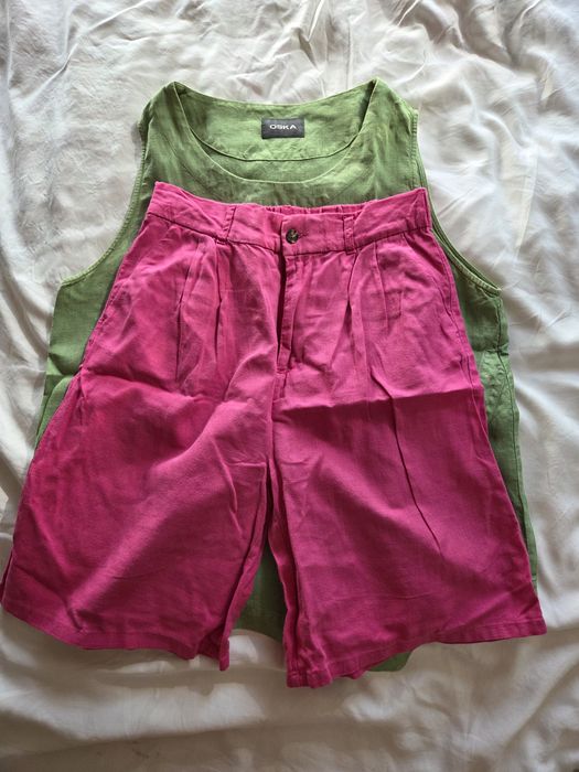Pachet 4 piese haine damă S-M: Costum s.Oliver (Sacou+Fustă), Top IN Oska, Pantaloni ONLY