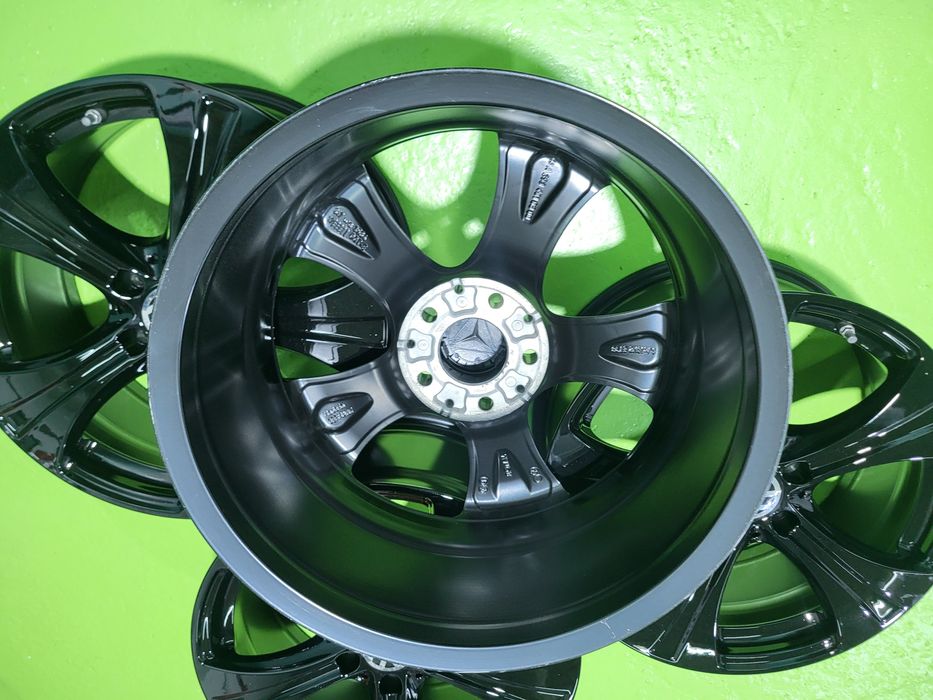 18 5x112 Vw Passat Tiguah Touran Caddy Golf Skoda 5х112 черни