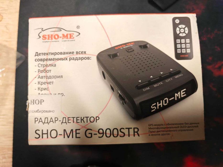 Радар-детектор SHO-ME G-900STR