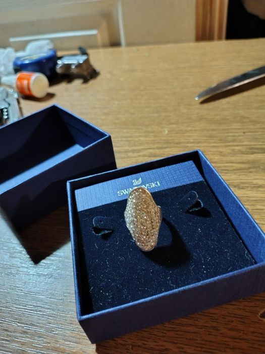 Inel de argint cu diamante SWAROVSKI