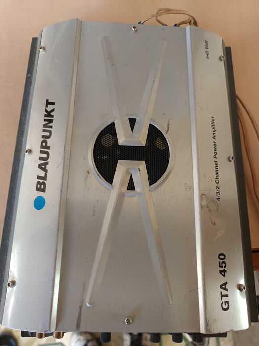 Subwoofer auto Pionner și amplificator Blaupunkt